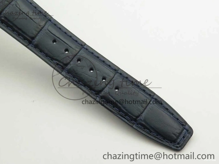 MIROTIME 0212 Affordable Portuguese Real PR Real Annual Calendar IW5035 ZF 1:1 Best Edition White Dial Blue Markers on Blue Leather Strap A 7143